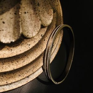 Crystal Hinged Bangle